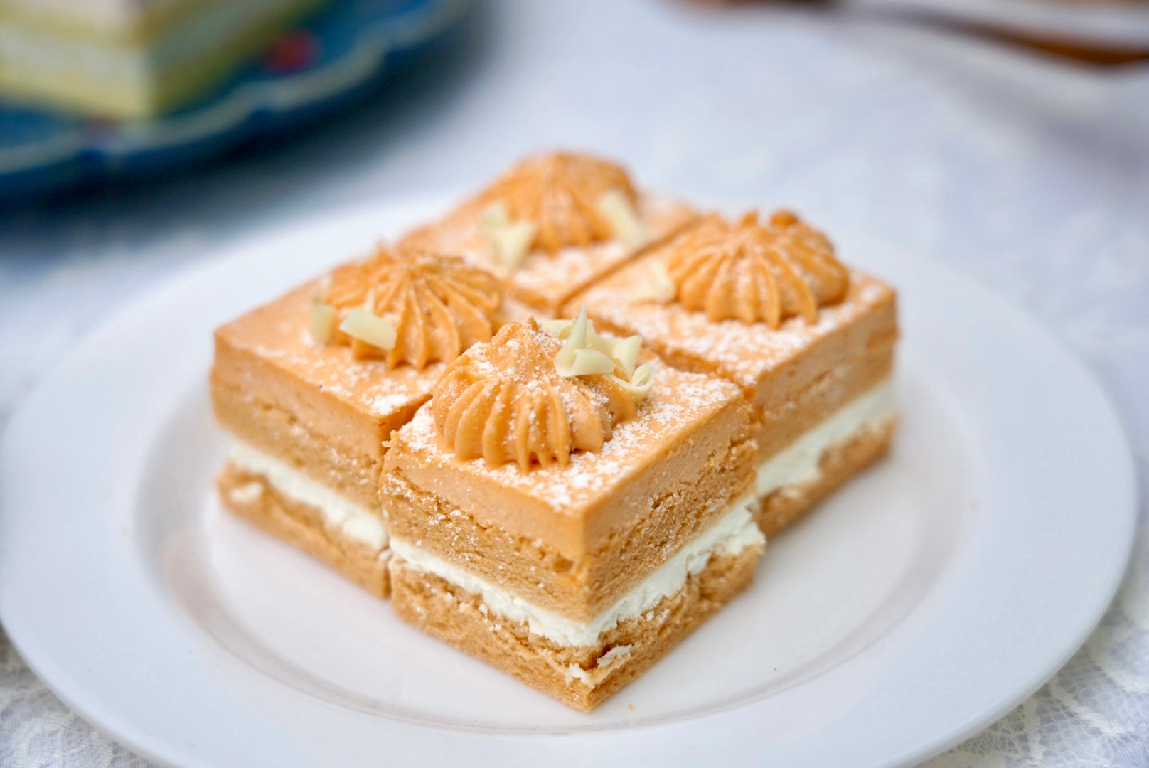 Thai Tea Cream Cake